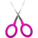 download Scissors clipart image with 315 hue color