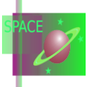 download Space clipart image with 90 hue color