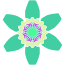 download Abstract 028 clipart image with 90 hue color