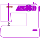 download Sewing Machine clipart image with 0 hue color