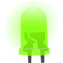 download Led Lamp clipart image with 90 hue color