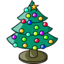 download Christmas Tree clipart image with 45 hue color