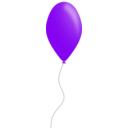 download Yellow Balloon clipart image with 225 hue color