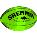 download Red Football clipart image with 90 hue color