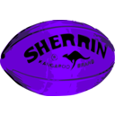 download Red Football clipart image with 270 hue color