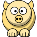 download Pig clipart image with 45 hue color