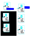 download Tux Week clipart image with 180 hue color