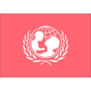 download Flag Of The Unicef clipart image with 135 hue color