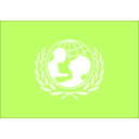 download Flag Of The Unicef clipart image with 225 hue color