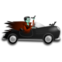 download Little Dracula Driver clipart image with 135 hue color