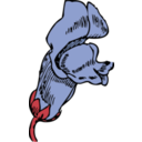 download Snapdragon clipart image with 270 hue color