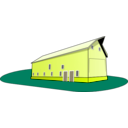 download Barn clipart image with 45 hue color