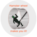 download Hamster Wheel clipart image with 135 hue color