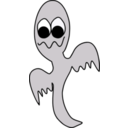 download Gray Ghost clipart image with 270 hue color