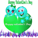 download Happy Valentine Smiley Emoticon clipart image with 135 hue color