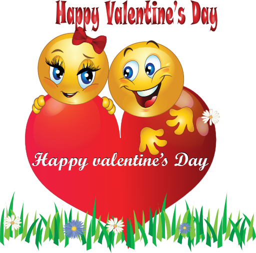 Happy Valentine Smiley Emoticon