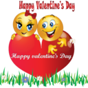 Happy Valentine Smiley Emoticon