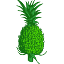 download Pineapple clipart image with 45 hue color