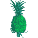 download Pineapple clipart image with 90 hue color