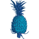 download Pineapple clipart image with 135 hue color