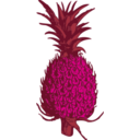 download Pineapple clipart image with 270 hue color