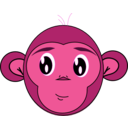 download Innocent Monkey clipart image with 315 hue color