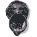 download Lion Face Door Knocker clipart image with 90 hue color