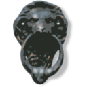 Lion Face Door Knocker