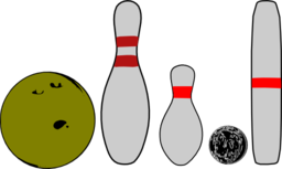 Bowling Pins And Balls