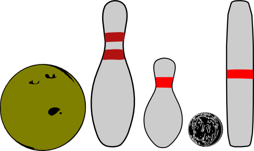 Bowling Pins And Balls