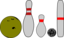 Bowling Pins And Balls