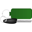 download Car Key clipart image with 90 hue color