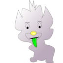 download Chatou clipart image with 180 hue color