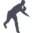 download Baseball clipart image with 180 hue color