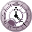 download Roman Clock clipart image with 90 hue color