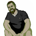 download Guy Hanging Out clipart image with 45 hue color