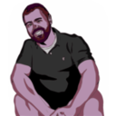 download Guy Hanging Out clipart image with 315 hue color
