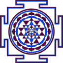 download Mandala clipart image with 225 hue color