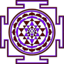 download Mandala clipart image with 270 hue color