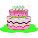 download Cake clipart image with 90 hue color