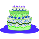 download Cake clipart image with 225 hue color