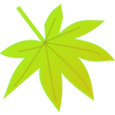 download Leaf 1 clipart image with 45 hue color