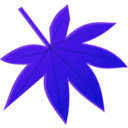 download Leaf 1 clipart image with 225 hue color