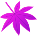 download Leaf 1 clipart image with 270 hue color