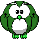 download Cartoon Owl clipart image with 90 hue color