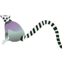 download Lemur Lemurien clipart image with 270 hue color