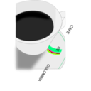 download Tasa De Cafe clipart image with 90 hue color