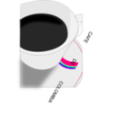 download Tasa De Cafe clipart image with 270 hue color