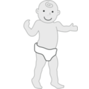 download 58294main The Brain In Space Page 54 Baby Standing clipart image with 180 hue color