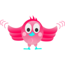 download Tweet Bird clipart image with 135 hue color